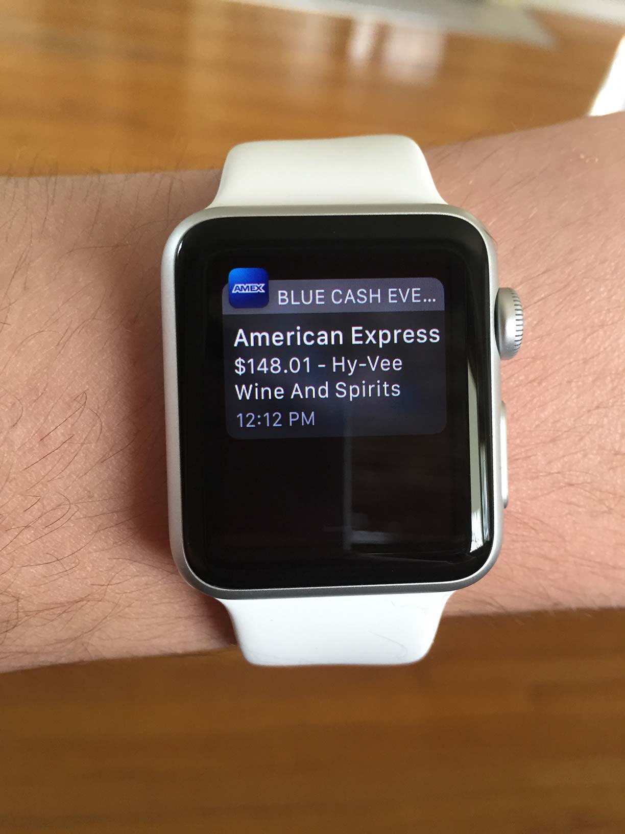 American express online apple watch